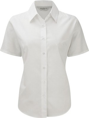 Russell Collection RU933F - Ladies Short Sleeve Easy Care Oxford Shirt