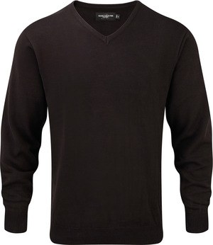 Russell Collection RU710M - V-Neck Knitted Pullover