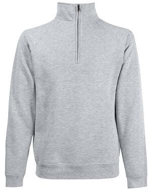 Fruit of the Loom SS830 - Premium 70/30 zip neck sweatshirt