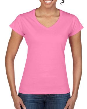 Gildan GD078 - Softstyle™ womens v-neck t-shirt