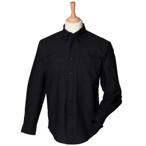 Henbury HB510 - Long sleeved classic Oxford shirt