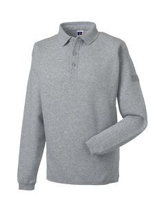 Russell Europe R-012M-0 - Workwear Sweatshirt with Collar Light Oxford