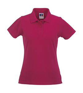 Russell Europe R-569F-0 - Ladies` Pique Polo Fuchsia