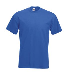 Fruit of the Loom 61-044-0 - Men's Super Premium 100% Cotton T-Shirt Royal blue