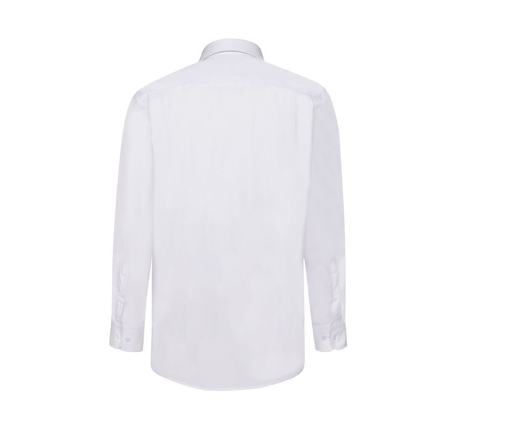 Fruit of the Loom 65-118-0 - Long Sleeve Poplin Shirt