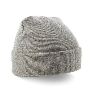 Beechfield B45 - Original Cuffed Beanie Heather Grey