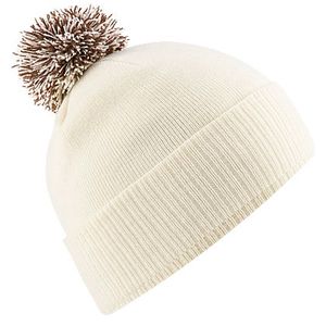 Beechfield BC450 - Snowstar beanie Off White / Mocha