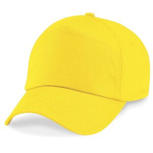 Beechfield BC10B - Junior original 5 panel cap Yellow