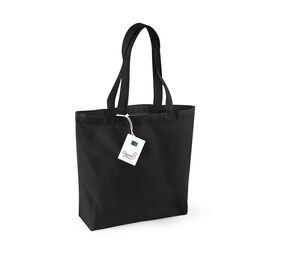 Westford Mill WM180 - Organic cotton shopper Black