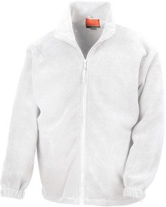 Result R36A - Full Zip Active Fleece Jacket White