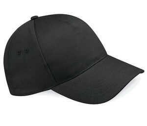 Beechfield BF015 - 5 Panel Cap 100% Cotton Black