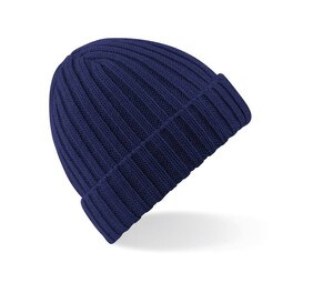 BEECHFIELD BF465 - Chunky Ribbed Beanie Oxford Navy