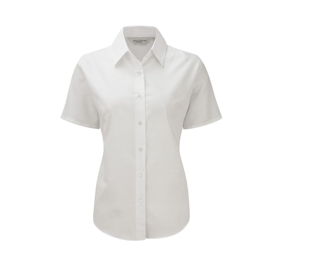 Russell Collection JZ33F - Women's Cotton Oxford Shirt