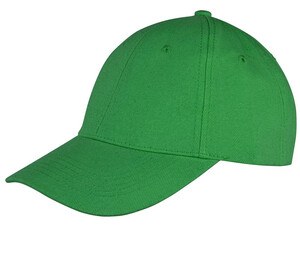 Result RC081 - Visor Cap 6 Panels 100% Cotton Emerald