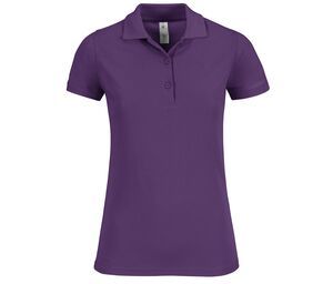 B&C BC409 - Women's Polo Saffron Timeless Purple