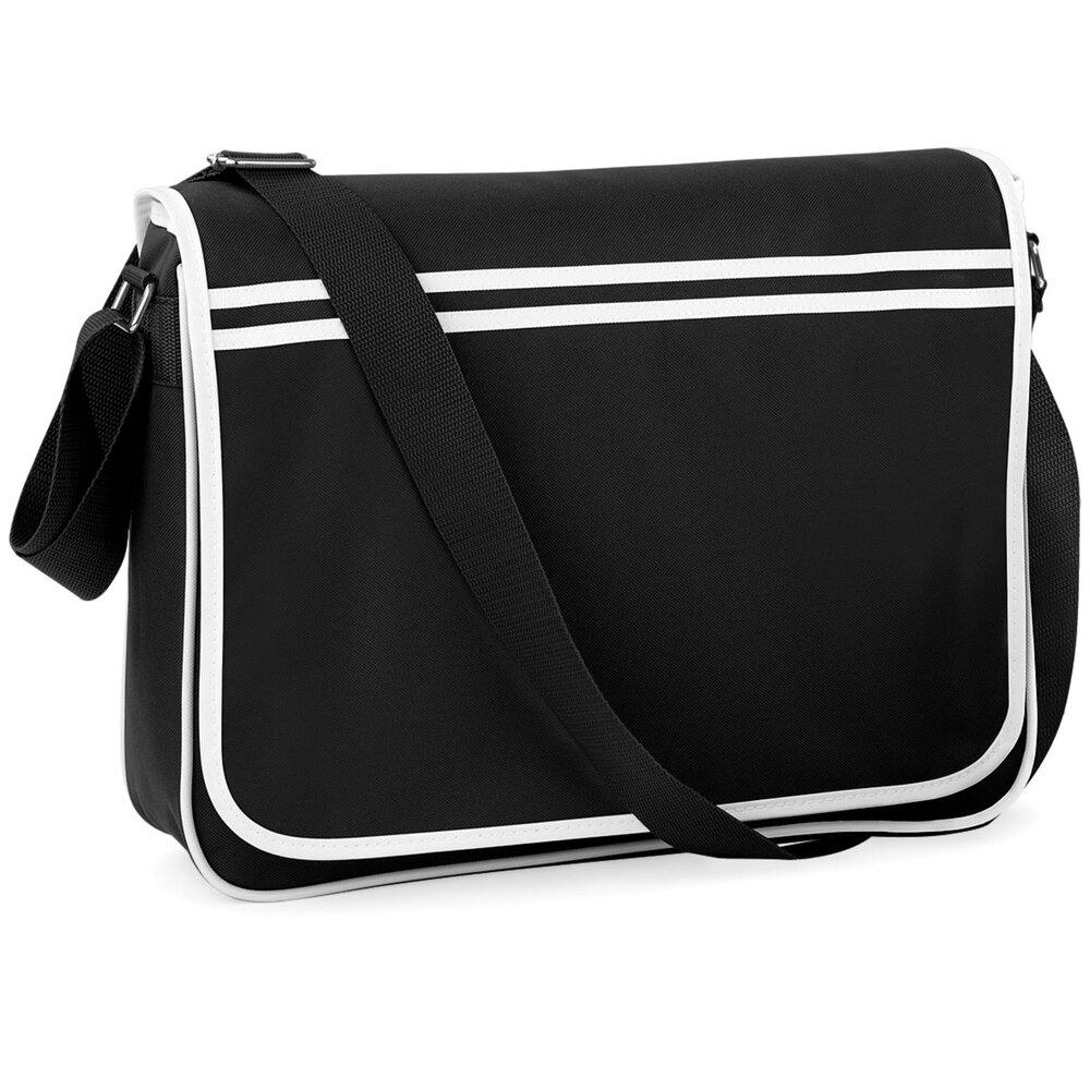 Bag Base BG710 - Retro Messenger Bag Adjustable Shoulder Strap