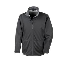 Result RS209 - Fleece Jacket Zipped Side Pockets Black