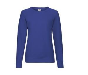 Fruit of the Loom SC361 - Lady-Fit Lightweight Raglan Sweat Royal Blue