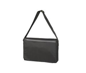 Black&Match BM902 - Messenger Bag Black/Silver
