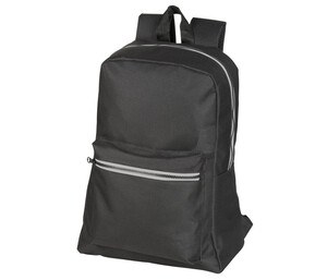 Black&Match BM904 - Classic Backpack Black/Silver