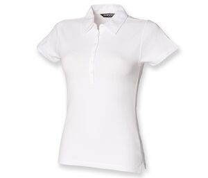 Skinnifit SK042 - Women's stretch polo shirt White