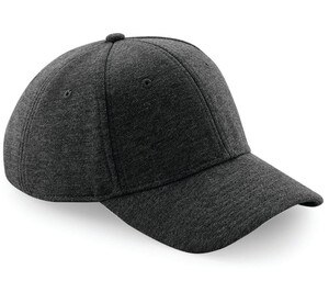 Beechfield BF677 - 6 Panel Baseball Cap Heather Graphite