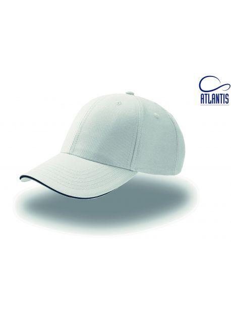 Atlantis AT094 - 6-panel cap with sandwich visor