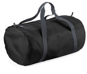 BagBase BG150 - Packaway Barrel Bag Black/Grey