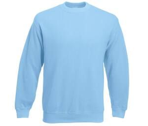 Fruit of the Loom SC250 - Straight Sleeve Sweatshirt Sky