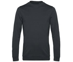 B&C BCU01W - Round neck sweatshirt Asphalt