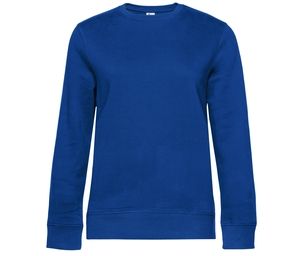 B&C BCW01Q - Straight Sleeve Sweatshirt 280 QUEEN Royal blue