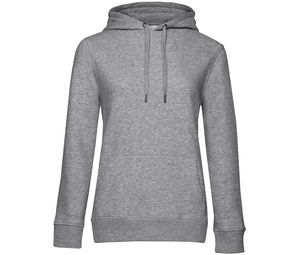 B&C BCW02Q - Hoodie Queen Heather Grey