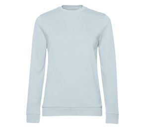 B&C BCW02W - Round neck sweatshirt Pure Sky