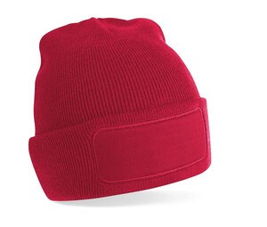 Beechfield BF445 - Fleece Lined Beanie Classic Red