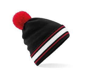 Beechfield BF472 - Cap Black / Classic Red / White