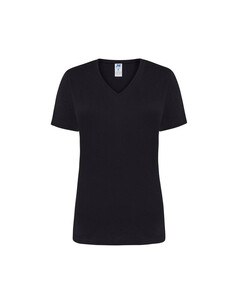 JHK JK158 - V-neck woman 145 T-shirt Black