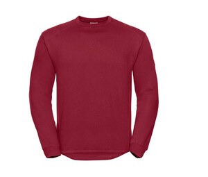 Russell JZ013 - Heavy Duty Crew Neck Sweatshirt Classic Red