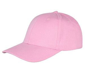 Result RC081 - Visor Cap 6 Panels 100% Cotton Pink