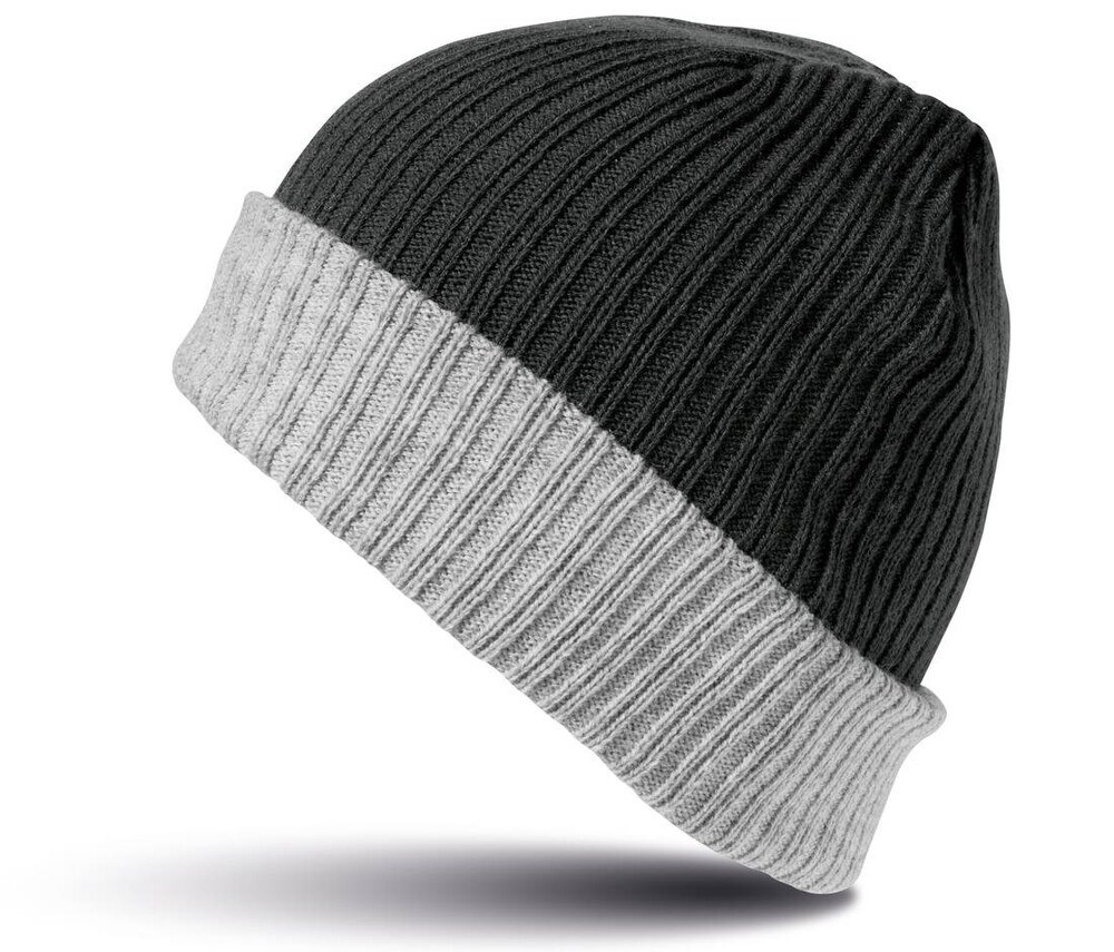 Result RC378 - Acrylic beanie with flap