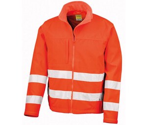 Result RS117 - Safe-Guard Hi-Vis Soft Shell Jacket Grey