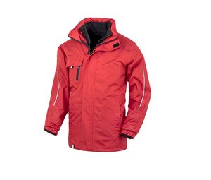 Result RS236 - Waterproof wind-winding jacket Red