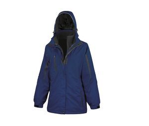 Result RS400F - 3 in 1 woman parka Navy / Black