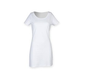 Skinnifit SK257 - T-shirt dress White