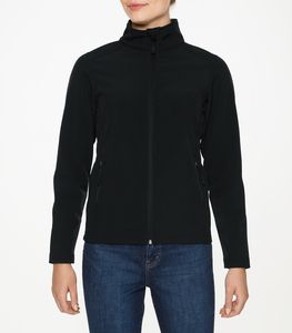 Gildan SS800L - Softshell woman jacket Black