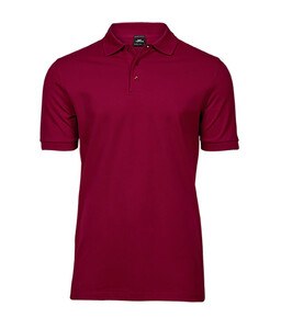 Tee Jays TJ1405 - Luxury stretch polo Men Deep Red 