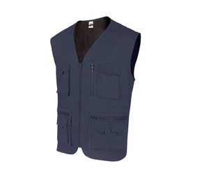 VELILLA V15901 - MULTI-POCKET VEST Navy