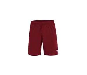 MACRON MA5223 - Sports shorts in Evertex fabric Burgundy