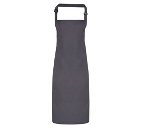 NEWGEN TB200 - Bib Apron 100% Cotton Dark Grey