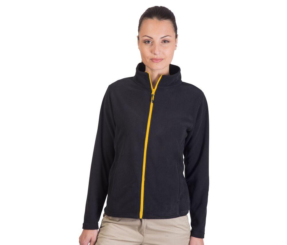 BLACK & MATCH BM701 - Women's zipped fleece jacket