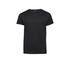 Tee Jays TJ5062 - Rolled up sleeves t-shirt Black